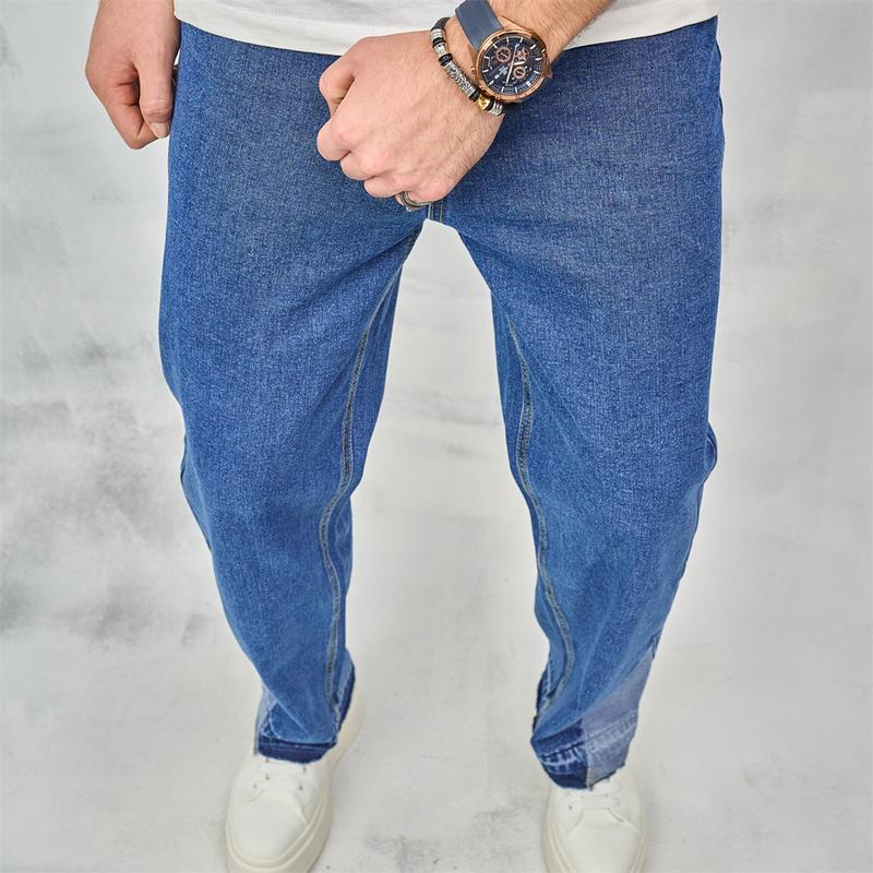 Skinny Men's  Male Trousers HipHop  Stylish Stretch Black Holes Slim Fit  Pencil Denim Pants For Men's Clothes Menswear Underwear fash o in able men jeans Human Gamis Beige Plain Pocket