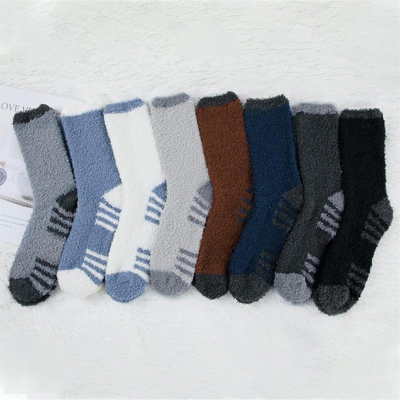 Fuzzy Socks Cozy Fluffy Warm Socks for Men Super Soft Winter Indoors Home Sleeping Christmas Socks