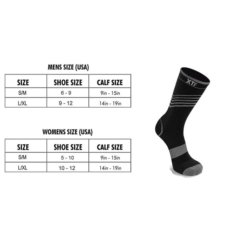 Extreme Fit Ultra V-Striped Crew Socks (6-Pairs) - Breathable, Moisture-Wicking & All-Day Comfort