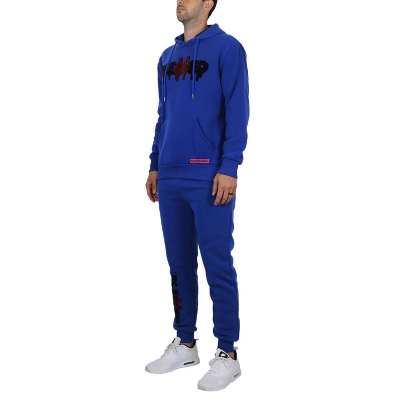 Men’s 2 Piece Fleece Jogger Hoodie Set (Small to 2XL)