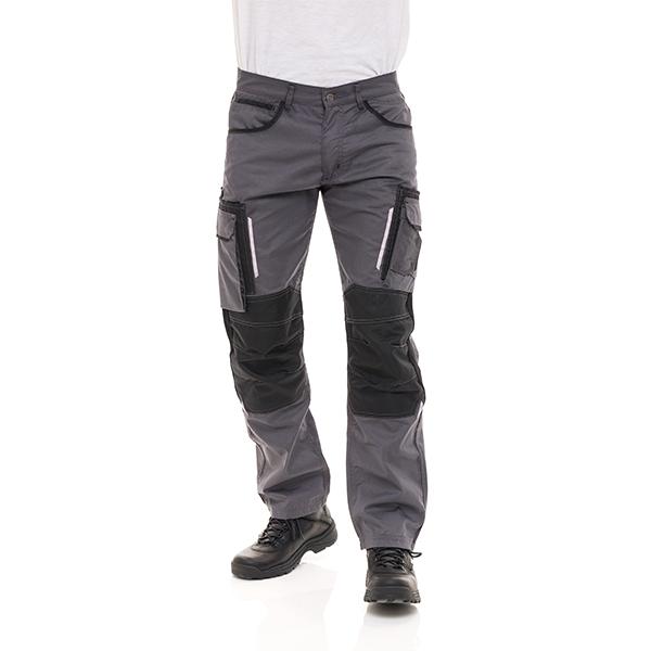 Men Utility Workwear Pant Construction Heavy Duty Safety Combat Outdoor Cargo Pocket Reinforcement Tactical Trouser