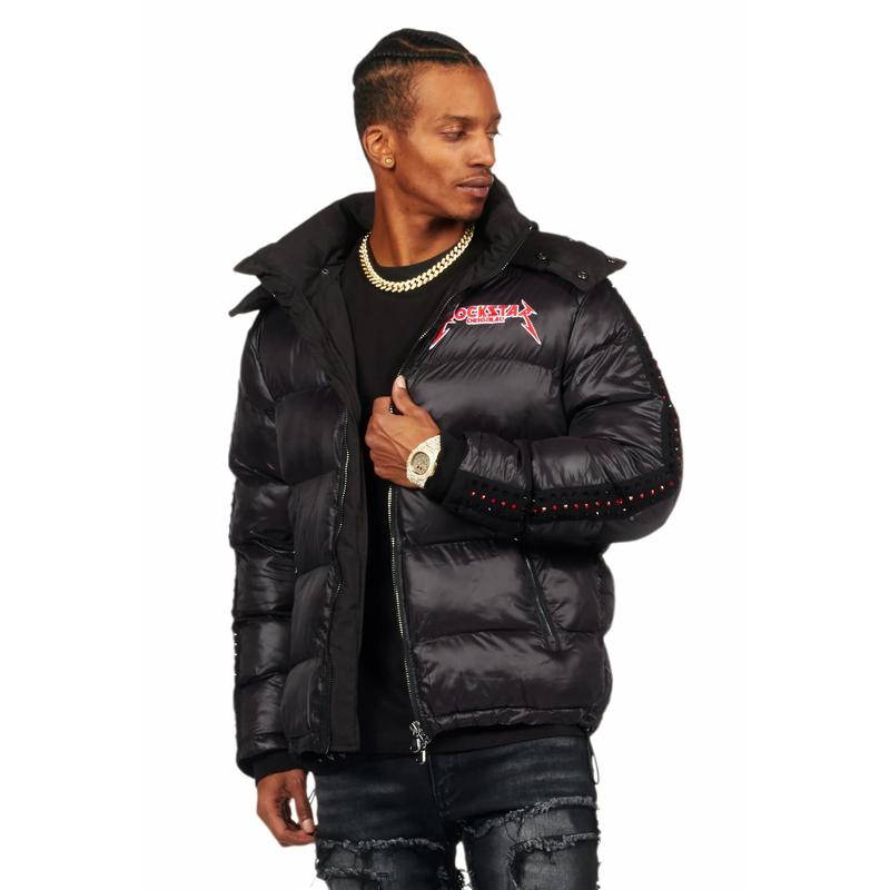 Brink Black Heavy Puffer Jacket