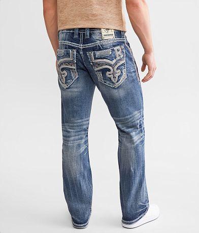 Vintage Rock Revival y2k jeans with UNIQUE embroidery, Men's jeans, Y2K jeans, 2000s jeans