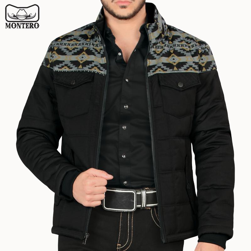 MONTERO Mens Jacket Premium Quality MT0888 Black For Men