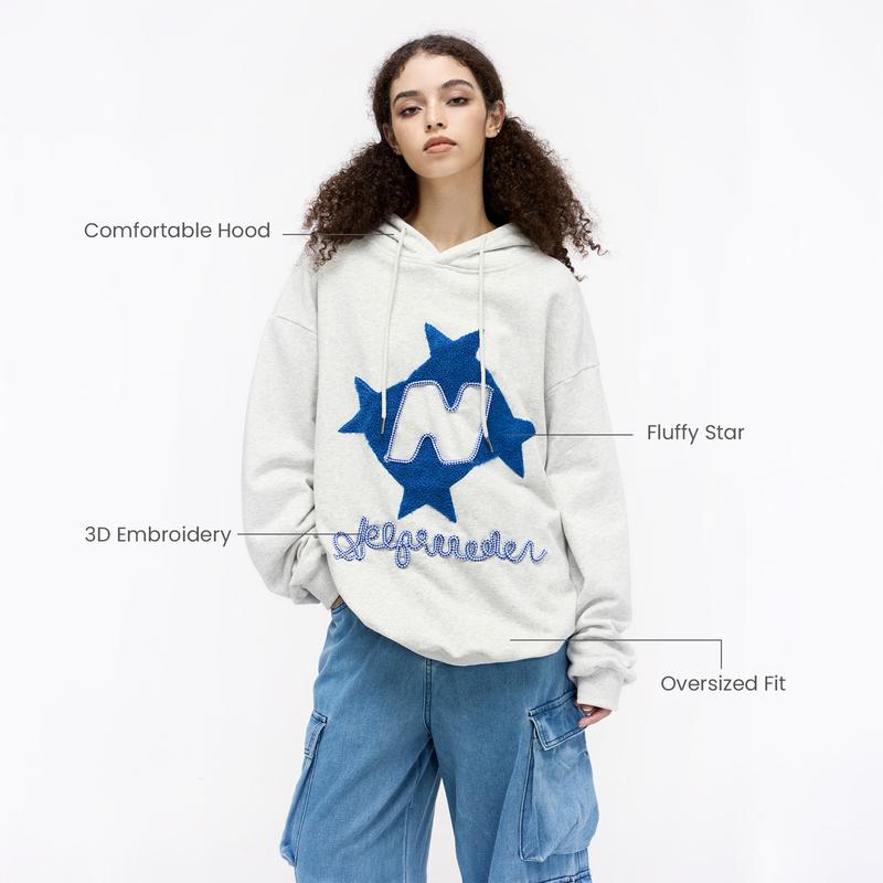 Aelfric Eden Stellaris Embroidered Pullover Hoodie