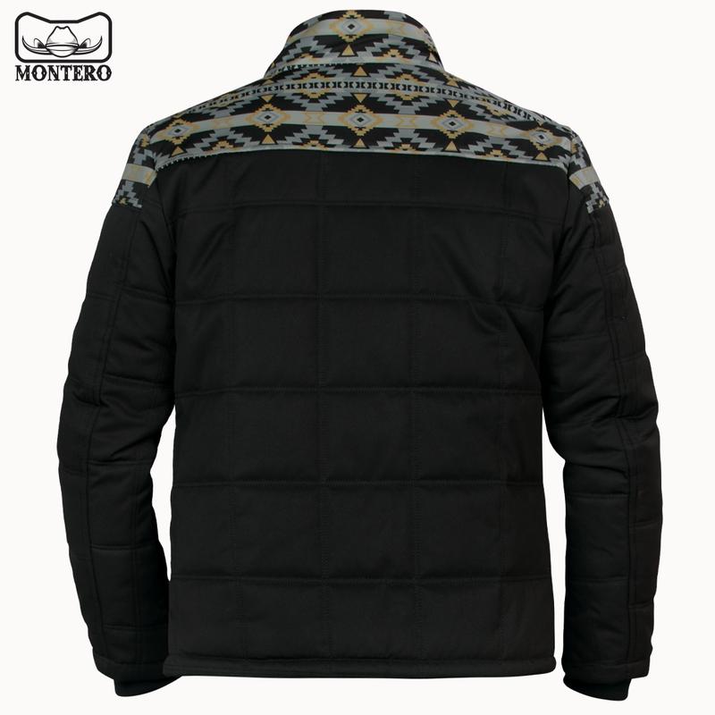 MONTERO Mens Jacket Premium Quality MT0888 Black For Men