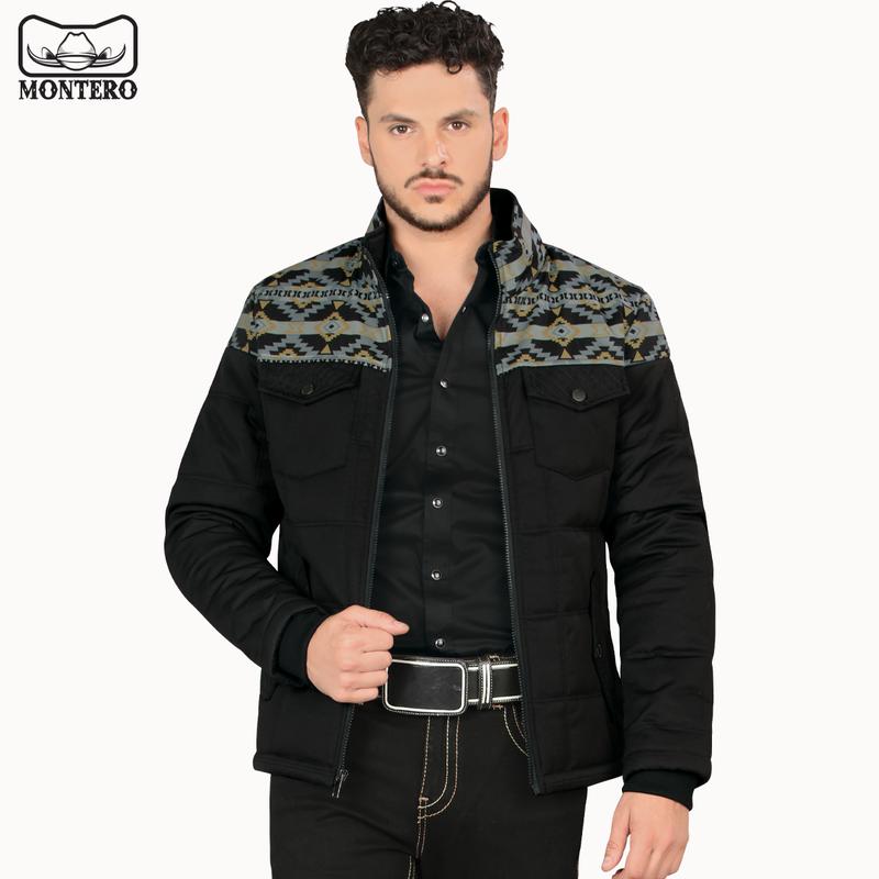 MONTERO Mens Jacket Premium Quality MT0888 Black For Men