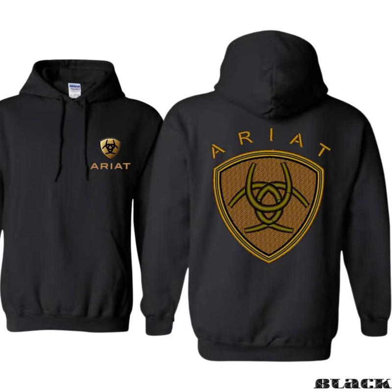 Ariat Unisex Hoodie - Signature Logo for Bold Style, Comfort & Durability, Perfect for Outdoors & Everyday Wear