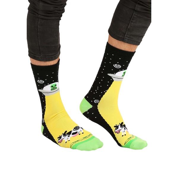 Alien Abduction Socks