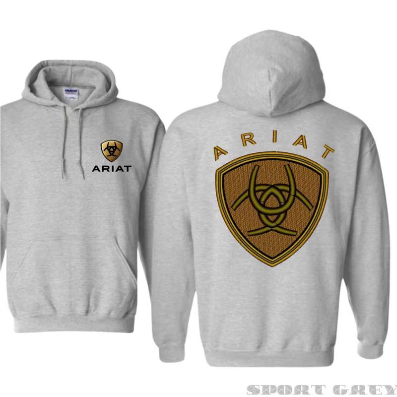 Ariat Unisex Hoodie - Signature Logo for Bold Style, Comfort & Durability, Perfect for Outdoors & Everyday Wear