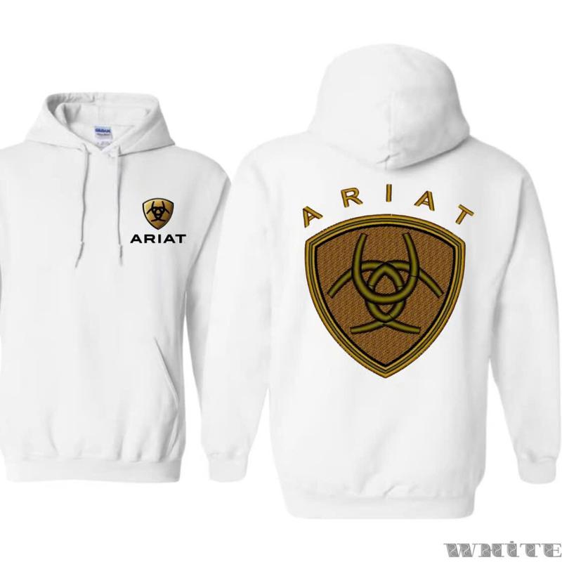 Ariat Unisex Hoodie - Signature Logo for Bold Style, Comfort & Durability, Perfect for Outdoors & Everyday Wear