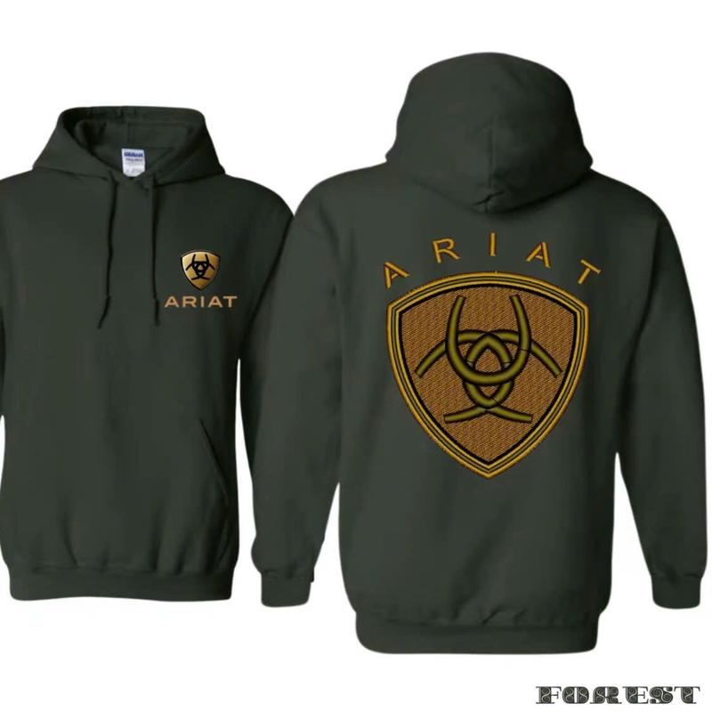 Ariat Unisex Hoodie - Signature Logo for Bold Style, Comfort & Durability, Perfect for Outdoors & Everyday Wear