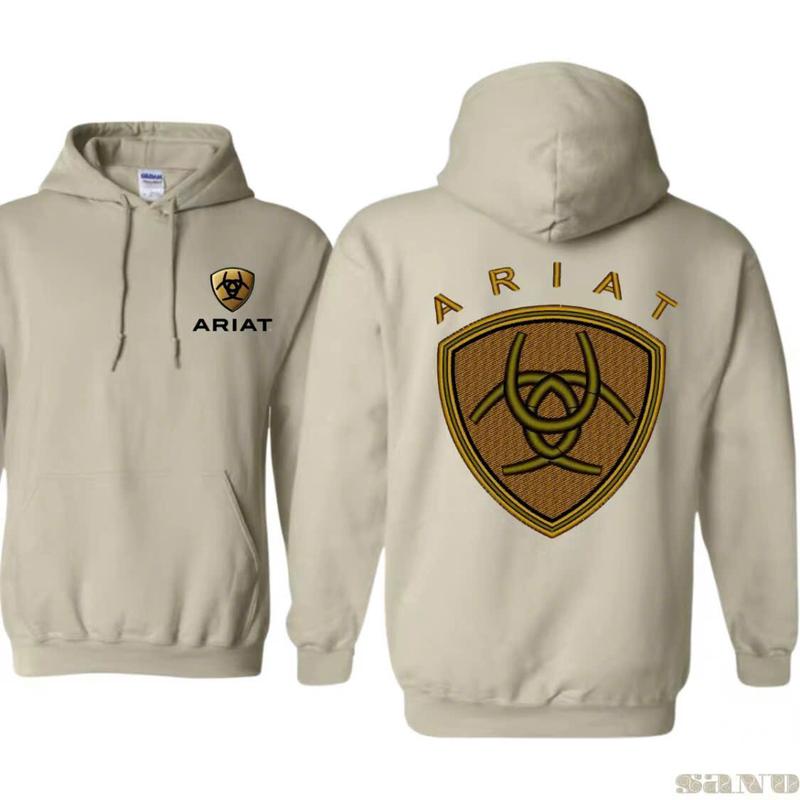 Ariat Unisex Hoodie - Signature Logo for Bold Style, Comfort & Durability, Perfect for Outdoors & Everyday Wear