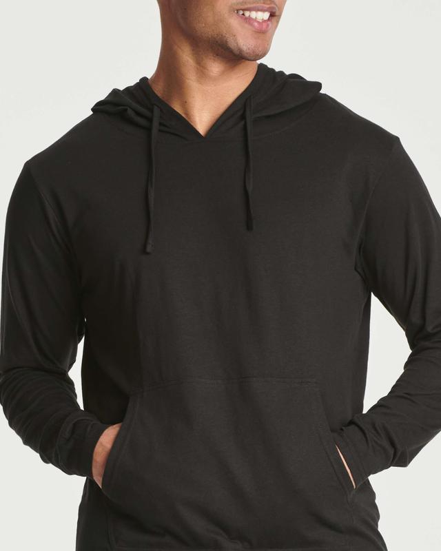 3 Pack: Men's Cotton Lightweight Casual Pullover Drawstring Hoodie With Pocket (Available In Big & Tall)