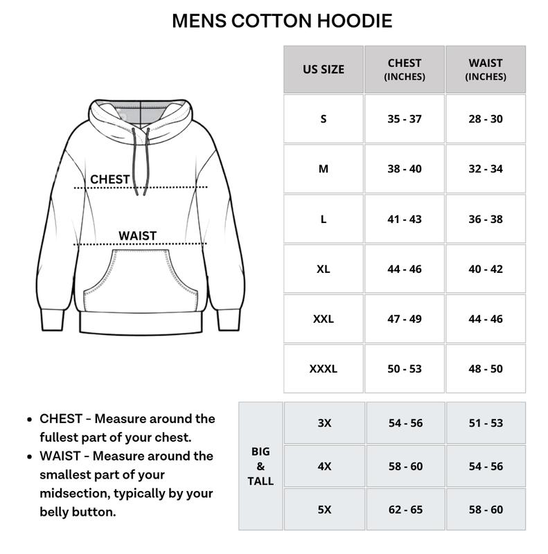 3 Pack: Men's Cotton Lightweight Casual Pullover Drawstring Hoodie With Pocket (Available In Big & Tall)