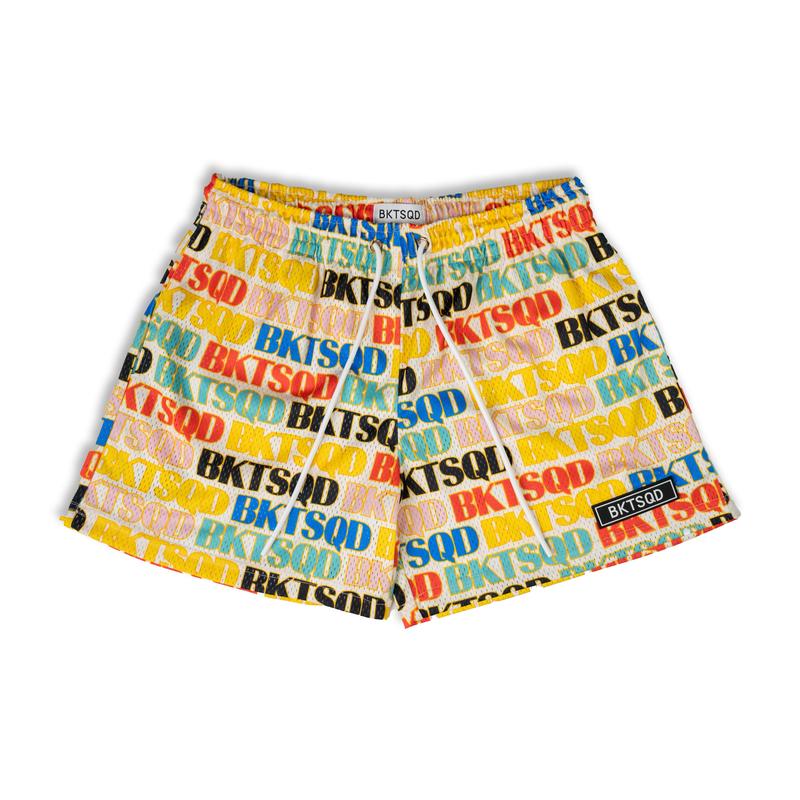 ALLOVER SHORTS - RAINBOW