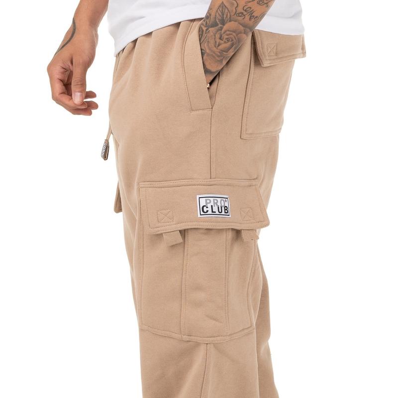 PROCLUB Cargo Pants Heavyweight Menswear Pocket Trouser