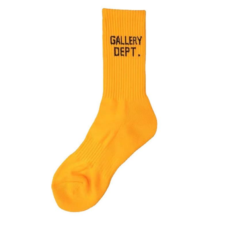 Letter Gallery Department Socks for Men Women cotton crew socks, 1 pair bag, hip hop socks for adults Classic fashion Sports  Casual Stylish