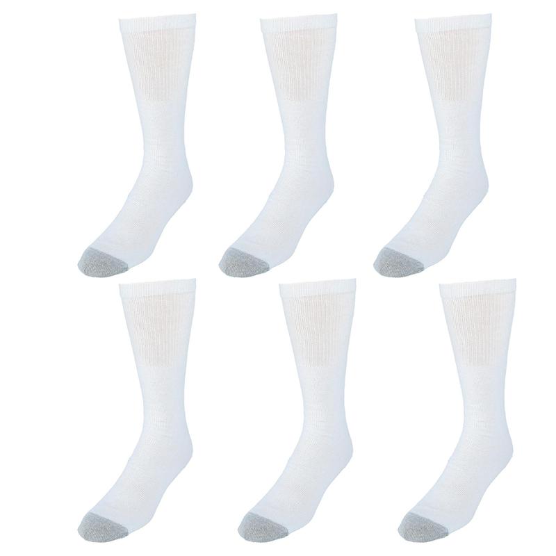 Hanes Men's Over the Calf Tube Socks (6 Pair Pack)