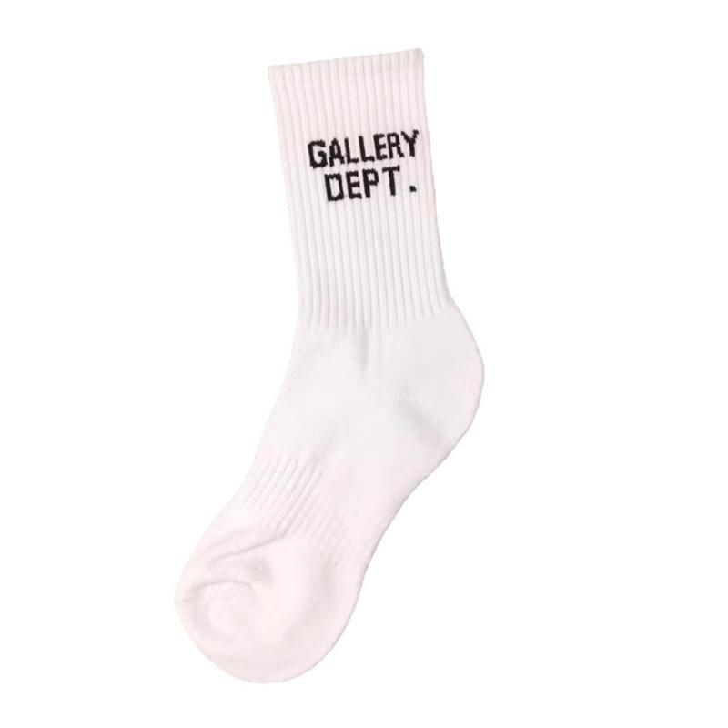 Letter Gallery Department Socks for Men Women cotton crew socks, 1 pair bag, hip hop socks for adults Classic fashion Sports  Casual Stylish