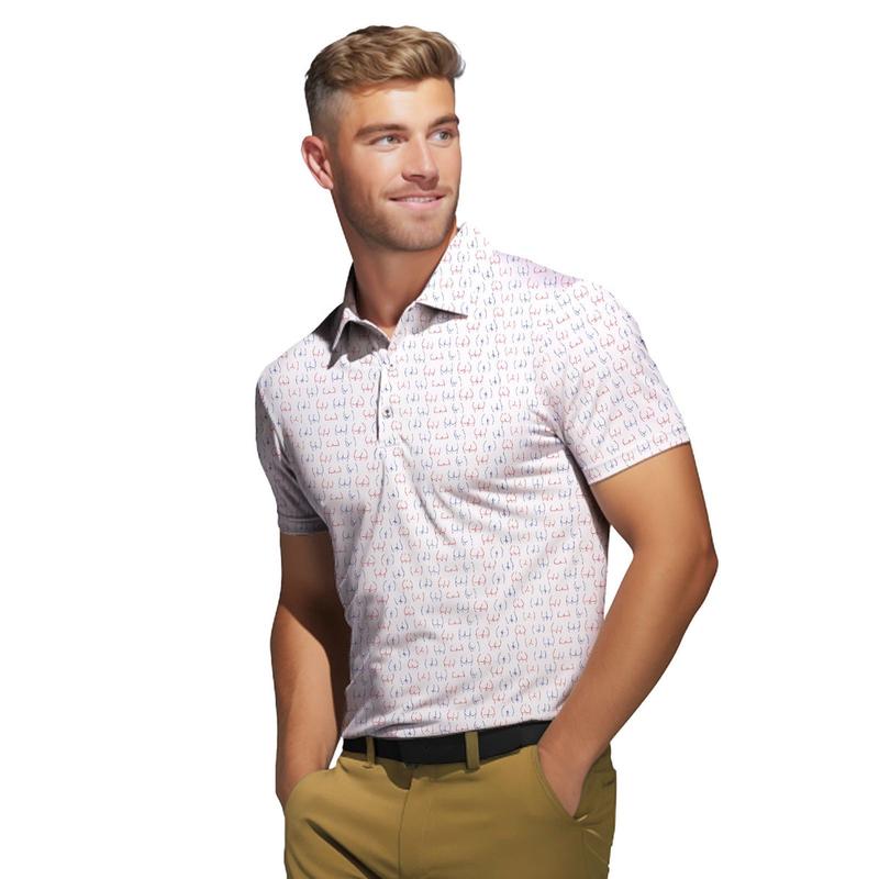 Funny butt - Funny Golf Polo Shirt, Unique Men Polo Shirt, Humor Witty Gift for Golf Lover