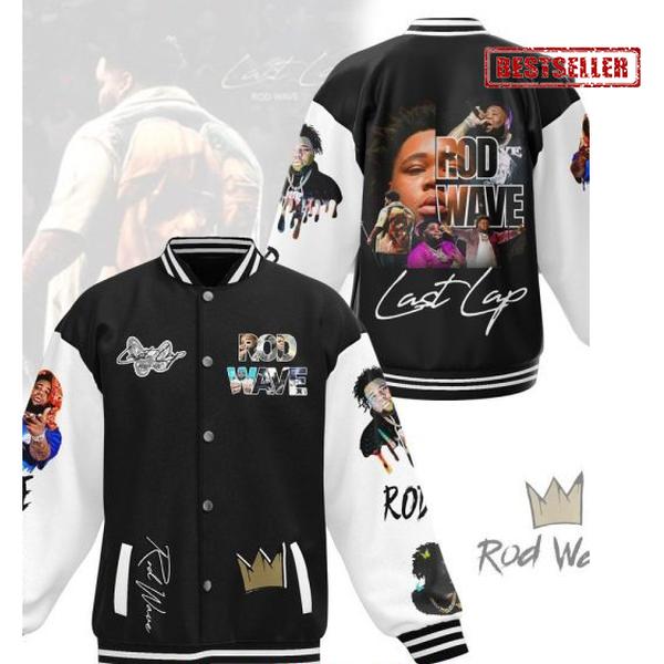 R.O.d Wave Rapper Baseball Jacket,Rod Wave Limited Edition Baseball Jacket