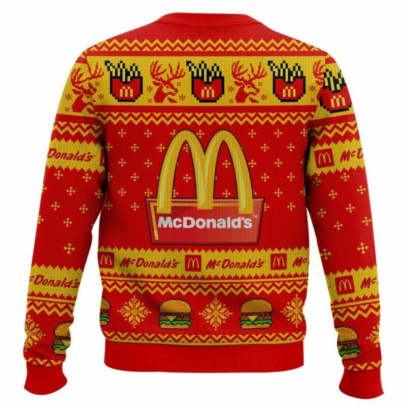 McDonald’s Ugly Sweater Ugly. Sweater Christmas Classic