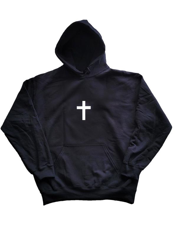 Jesus Tapestry Hoodie Patch Handmade Lagarme, Christian hoodie, Holy Comfy Menswear jesus Sweaters Tops