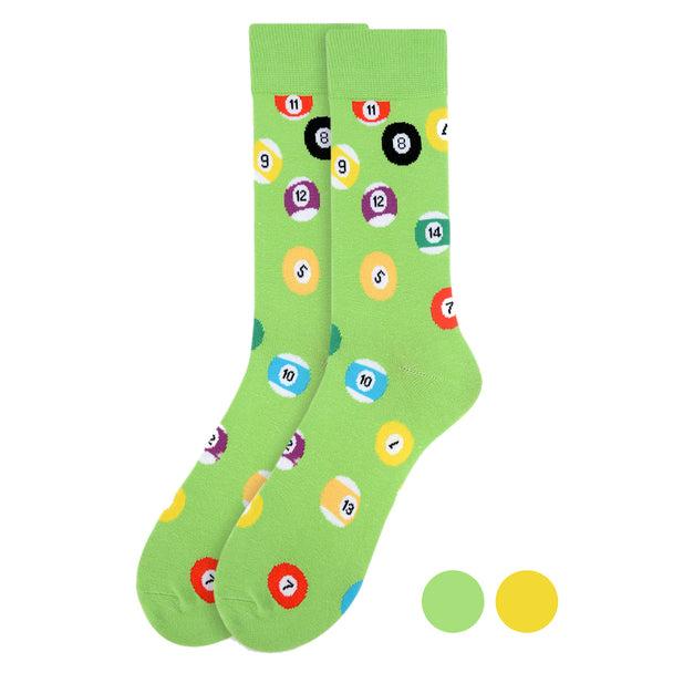 Men's Socks - Billiard Novelty Socks