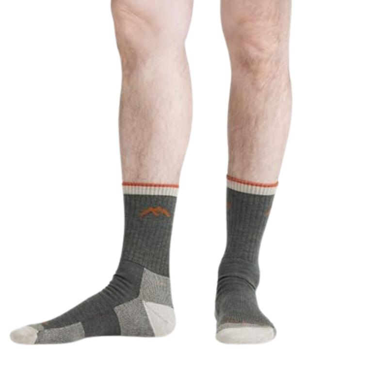 Darn Tough Merino Wool Socks (Black, Olive) | Size M, L, XL | Micro Crew Cushion and Boot Sock Cushion Socks | Adventures, Everyday Use