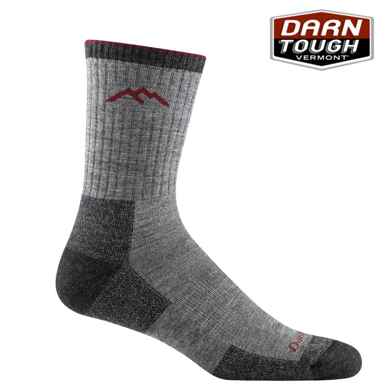 Darn Tough Merino Wool Socks (Black, Olive) | Size M, L, XL | Micro Crew Cushion and Boot Sock Cushion Socks | Adventures, Everyday Use