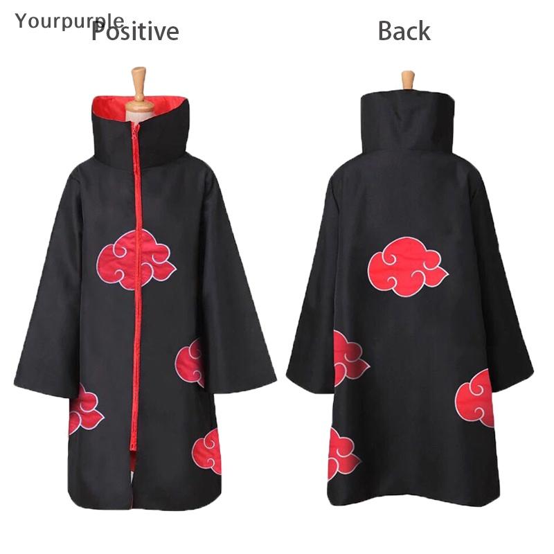 Yourpurple animer cosplay costume Akatsuki Itachi cloak high quality Anime - Accessories Cosplay