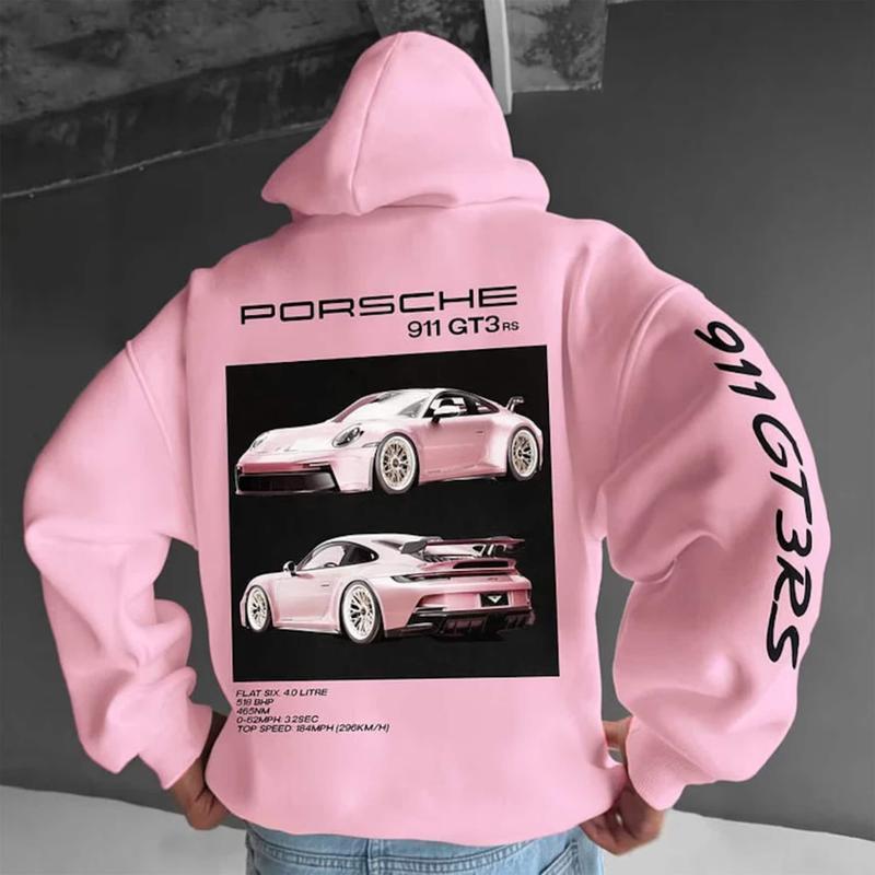 Porsche 911 GT3 Rs Aesthetic Hoodie - Ideal Gifts for both Genders