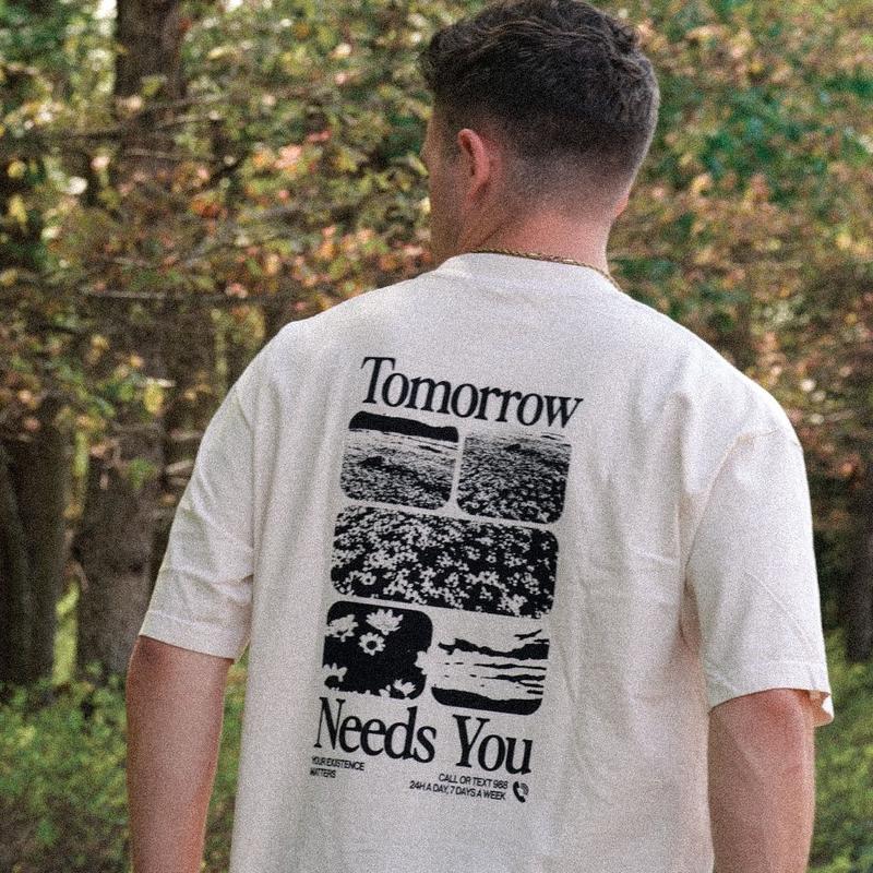 Tomorrow Needs You - MENTAL HEALTH 988 Tee