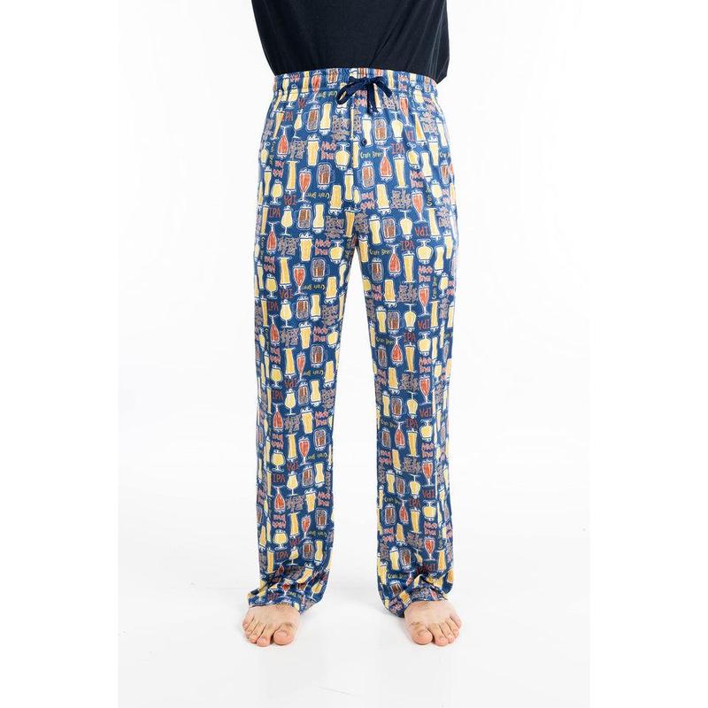 Men's Novelty Pattern Pajama Pants by Funky Junque