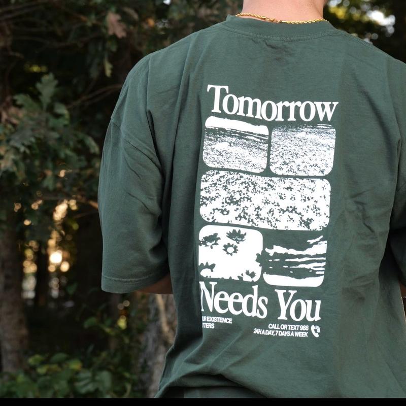 Tomorrow Needs You - MENTAL HEALTH 988 Tee