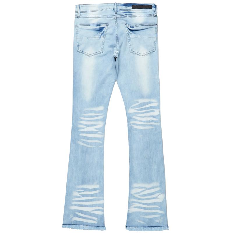 Dag Blue Stacked Flare Jean