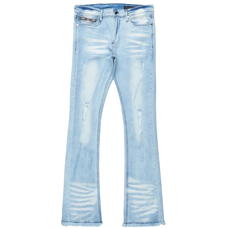 Dag Blue Stacked Flare Jean