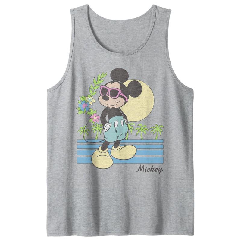 Friends Mickey Retro Beach Tank Top, Unisex Tank Top