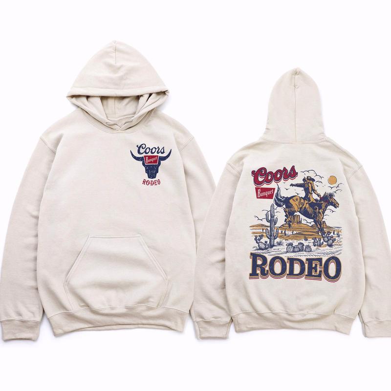 Coors Banquet Rodeo Unisex Hoodie, Coors Hoodie, Country Western Hoodie