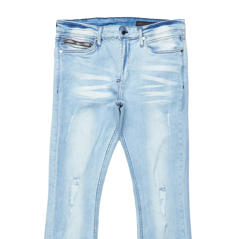 Dag Blue Stacked Flare Jean