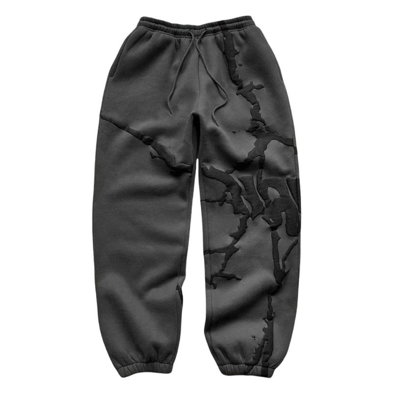 New Men's Hoodie Set 2 PC Sweatshirt Pants Hip Hop Named Streetwear Zip