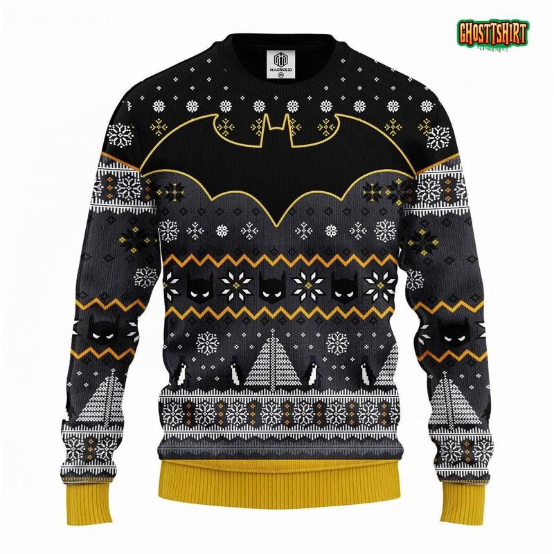 Batmans Ugly Christmas Ugly Sweater