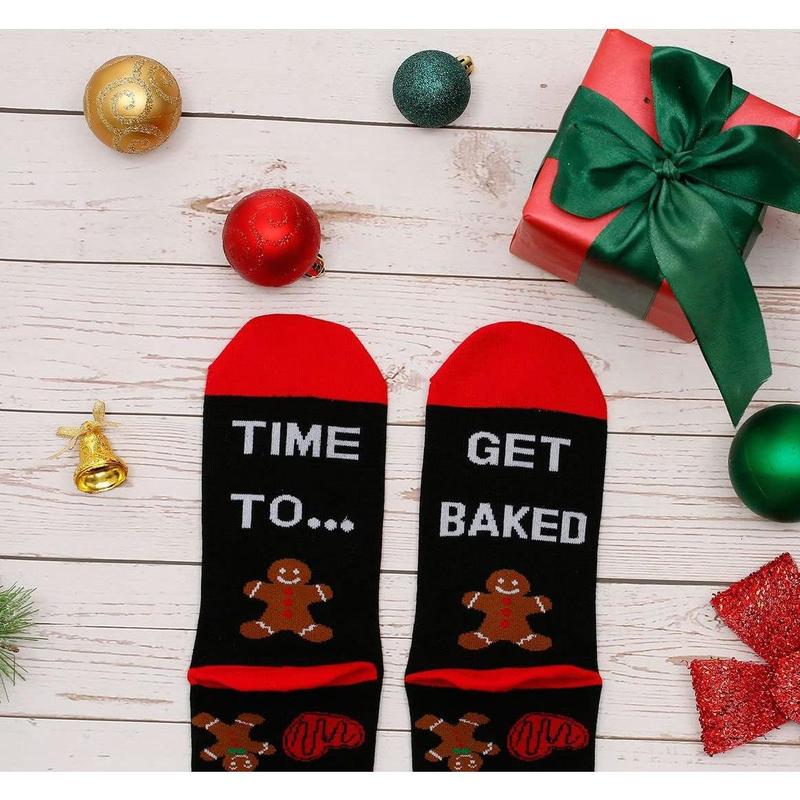 Funny Christmas Socks for Men & Women - Novelty Xmas Gifts - Cool Stocking Stuffers