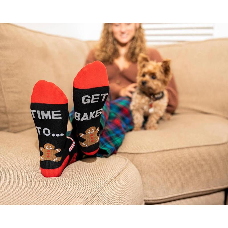 Funny Christmas Socks for Men & Women - Novelty Xmas Gifts - Cool Stocking Stuffers