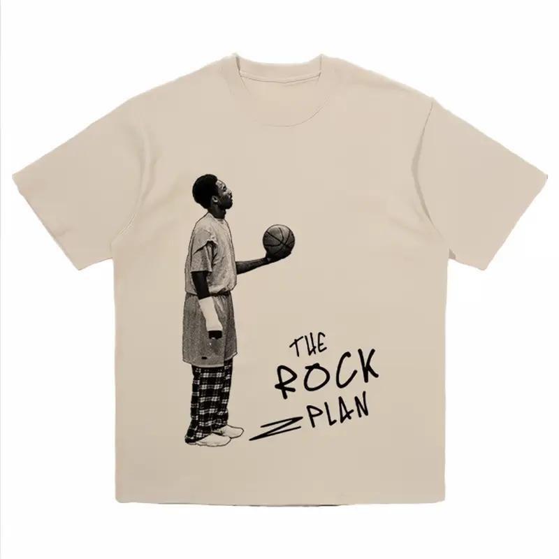 The new ball frame is gone casual street basketball T-shirt