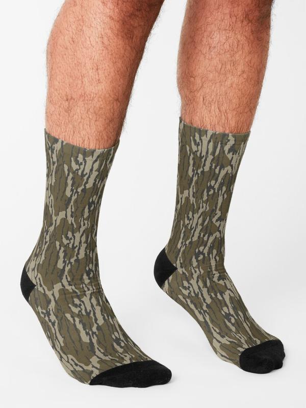 Styleofme Everything Bottom Lands Camo Socks Socks Super Soft Fleece Inside Lining Socks