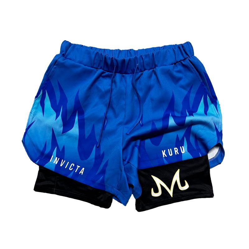 Blue Warrior Performance Shorts