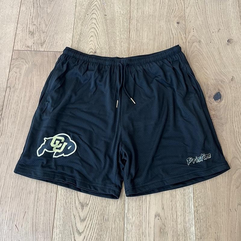 Black Colorado double layered mesh shorts (5 inch inseam)