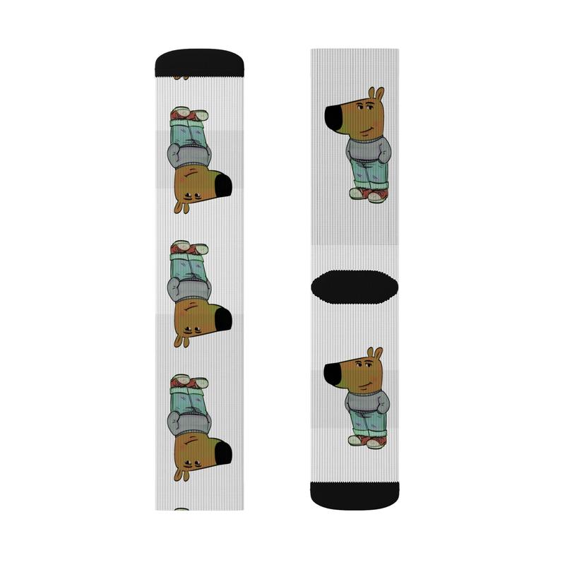 Chill Guy Meme Socks – Unisex Fun Socks for Everyday Comfort and Style